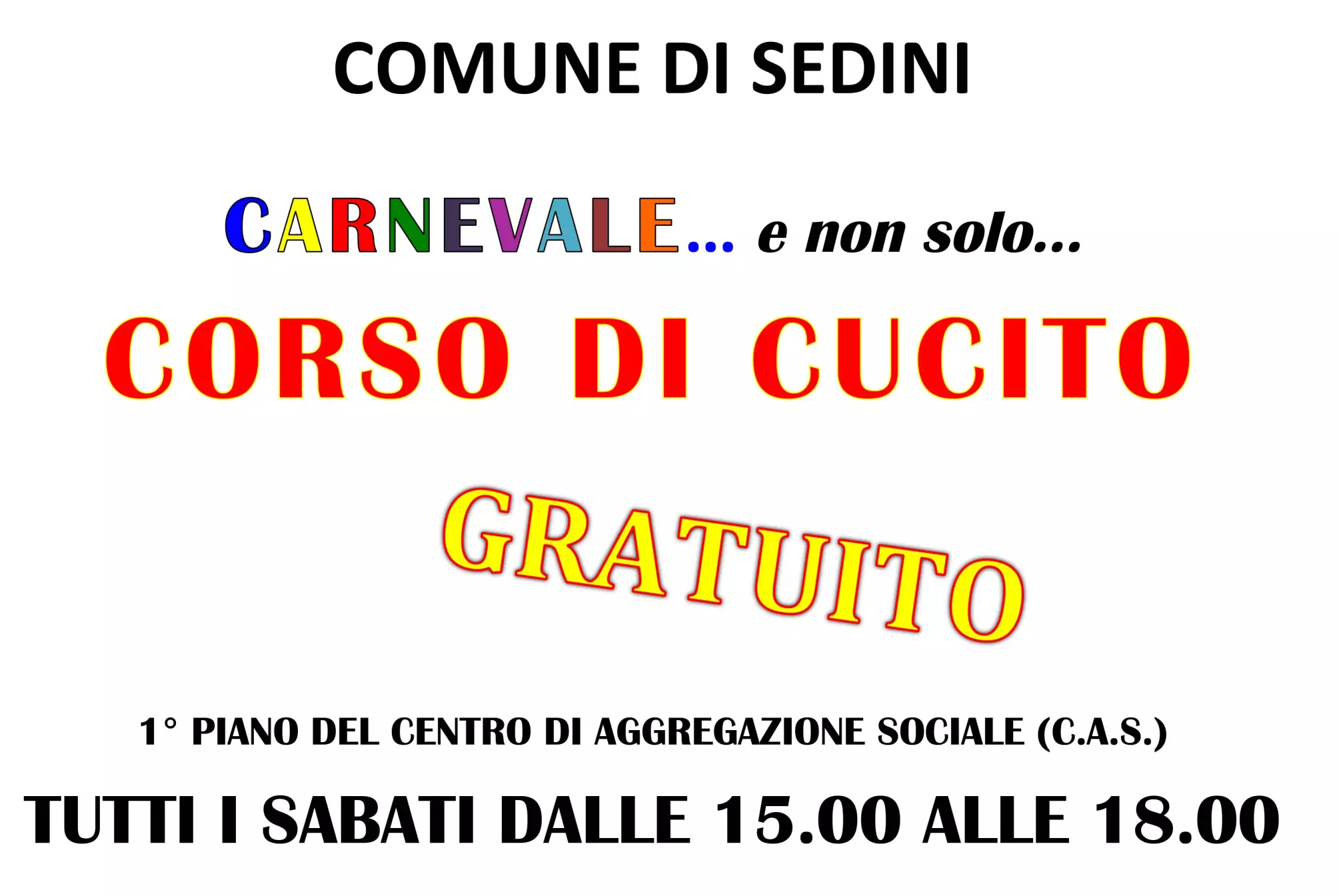 Corso di cucito